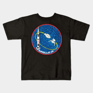 Black Panther Art - NASA Space Badge 108 Kids T-Shirt